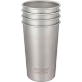 Klean Kanteen Steel Pint beker Roestvrij staal, 473 ml, 4 stuks