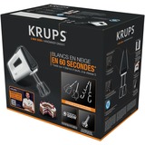 Krups Handmixer 3 Mix 5500 Plus GN 5041 Wit/zwart