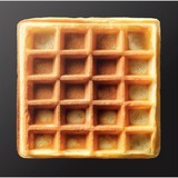 Krups Wafelijzer FDK 251 Roestvrij staal/zwart