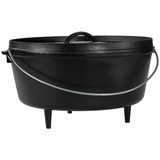 Lodge Camp Dutch Oven L14DCO3, diep kookpan Zwart, met pootjes
