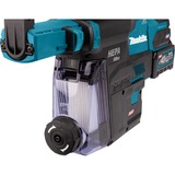 Makita 40 V Max Combihamer XGT HR004GM202 boorhamer Blauw/zwart, Mbox, oplader en 2 accu's (4,0 Ah) inbegrepen, met stofafzuiging