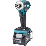 Makita 40 V Max Slagschroevendraaier TD001GD201 slagmoersleutel Blauw/zwart, Koffer, oplader en 2 accu's inbegrepen