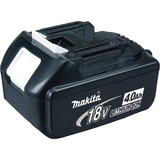 Makita Accu BL1840B 18V 4Ah oplaadbare batterij Zwart, 197265-4