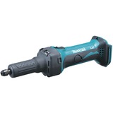 Makita Accu Rechte Slijper DGD800Z 18V rechte slijpmachine Zwart/blauw, Zonder accu en oplader