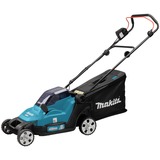 Makita DLM432PT2  2x18 V Grasmaaier Blauw/zwart, Incl. 2 accu's en duo snellader