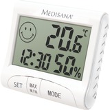 Medisana HG 100 Digitale thermo-hygrometer tafelklok Wit