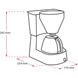 Melitta EasyTop koffiefiltermachine Zwart