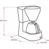 Melitta Easy Top II 1023-04 koffiefiltermachine Zwart