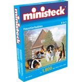 Ministeck Jonge huisdieren 4 in 1, ca. 1800 stukjes Puzzel 31330