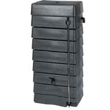 Nature Kunststof muurtank regenton Antraciet, 276 liter