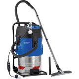 Nilfisk ATTIX 751-71 MWF nat- en droogzuiger Inox/blauw
