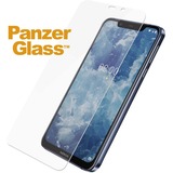 PanzerGlass Screenprotector Nokia 8.1 / X7 beschermfolie Transparant/zwart