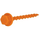 Peggy Peg Schroefharing (S)mall, 12 stuks Haring Oranje