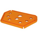 Peggy Peg Uni Plaat, 4 stuks Houder Oranje