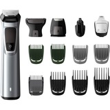 Philips Multigroom series 7000 tondeuse Zilver/zwart
