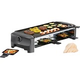 Princess 162840 Raclette 8 Grill & Teppanyaki Party gourmetstel Zwart