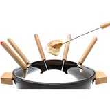 Princess 173025 Fondue Pure Black Zwart, 1,5 l