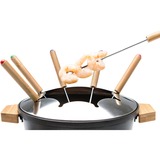 Princess 173025 Fondue Pure Black Zwart, 1,5 l