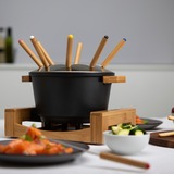 Princess 173025 Fondue Pure Black Zwart, 1,5 l