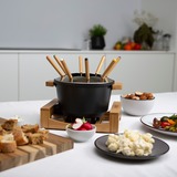 Princess 173025 Fondue Pure Black Zwart, 1,5 l
