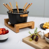 Princess 173025 Fondue Pure Black Zwart, 1,5 l