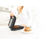 Princess Grill Compact contactgrill Zwart/grijs