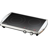 Rommelsbacher CT 3400/E kookplaat Roestvrij staal/zwart
