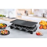 Rommelsbacher Raclette Grill RCS 1350 gourmetstel Zwart/roestvrij staal