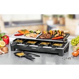 Rommelsbacher Raclette Grill RCS 1350 gourmetstel Zwart/roestvrij staal