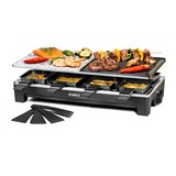 Rommelsbacher Raclette Grill RCS 1350 gourmetstel Zwart/roestvrij staal