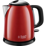 Russell Hobbs Colours Plus+ Flame Red mini waterkoker Rood, 1 l
