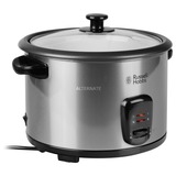 Russell Hobbs Cook@Home Rijstkoker 19750-56 Geborsteld rvs/zwart