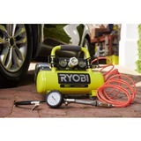 Ryobi Accu-Compressor groot,18V Groen/zwart, zonder batterij en lader