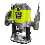 Ryobi Bovenfrees RRT1600-K Groen/zwart, Incl. koffer