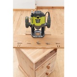 Ryobi Bovenfrees RRT1600-K Groen/zwart, Incl. koffer