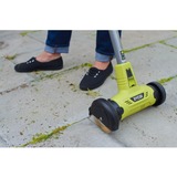 Ryobi ONE+ 18V Accu Patio reiniger met staalborstel RY18PCA-120 voegenreiniger Groen/zwart, Incl. 1x 2.0Ah accu en lader