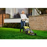Ryobi ONE+ 18V Brushless Accu 40cm Grasmaaier RY18LMX40A-240 Groen/zwart, 50L Grasopvangzak, incl. 2x 4.0Ah accu lader