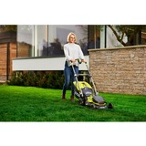 Ryobi ONE+ 18V Brushless Accu 40cm Grasmaaier RY18LMX40A-240 Groen/zwart, 50L Grasopvangzak, incl. 2x 4.0Ah accu lader