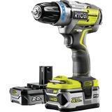 Ryobi R18PDBL-252S klopboorschroevendraaier Groen/zwart, Accu inbegrepen