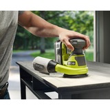 Ryobi R18ROS-0 excentrische schuurmachine Groen, Accu niet inbegrepen