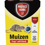 SBM Life Science Muizen Frap soft block, 5 x 10 g bestrijdingsmiddel 