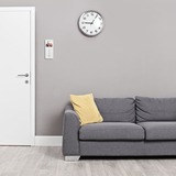 Smartwares Video intercom systeem voor 1 appartement 2-draads met 2-weg audiocommunicatie deurintercom Wit, DIC-22112