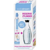 SodaStream Reservecilinder 60 l + 1 Glaskaraf bruiswatertoestel 