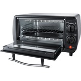 Steba Mini-bakoven KB 9.2 mini bakoven Zilver/zwart, Inhoud 9 Liter