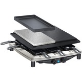 Steba RC 4 Plus Deluxe gourmetstel Chroom/zwart