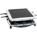 Steba Steengrill-gourmet-raclette RC 3 PLUS CHROOM gourmetstel Chroom