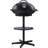 Steba VG 350 BIG elektrische barbecue Zwart, Met tafelgrill mogelijkheid