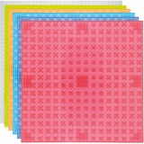 Strictly BRIKS Basisplaat 32x32 transparant gekleurd Constructiespeelgoed 6 stuks