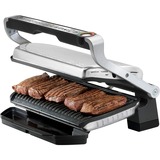 Tefal OptiGrill+ XL GC724D contactgrill Geborsteld rvs/zwart