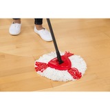 Vileda Turbo EasyWring & Clean Complete set vloerwisser Zwart/rood